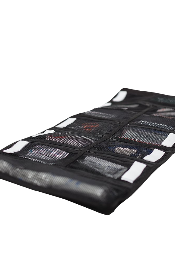 12 Survivors First Aid Rollup Kit Black