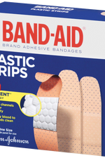 Band-Aid Brand Adhesive Bandages Plastic Strips Assorted 60 Count