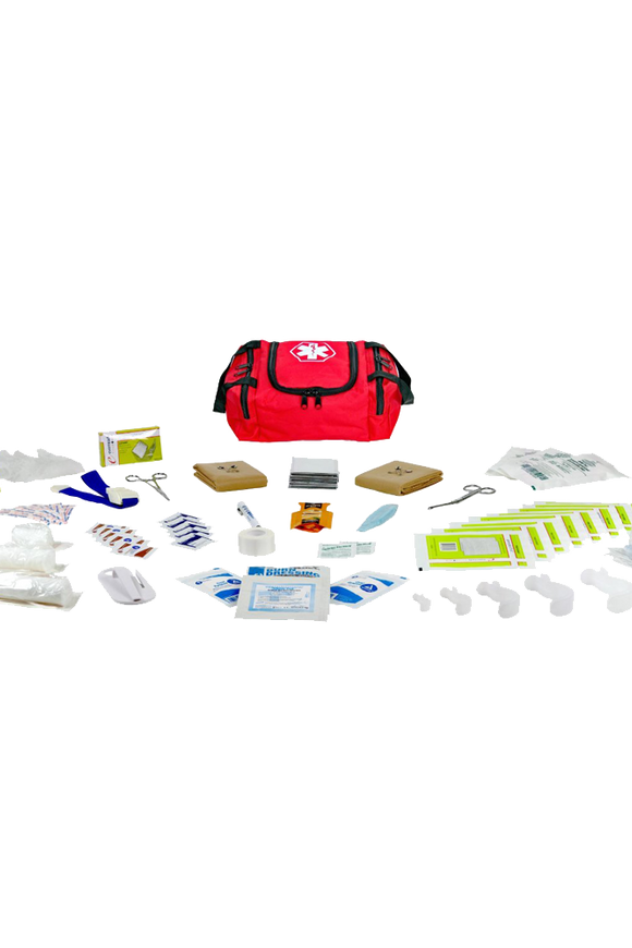 Dixie EMS First Responder Fully Stocked Trauma First Aid Kit