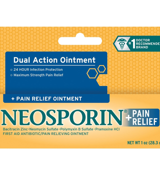 Neosporin First Aid Antibiotic Ointment Maximum Strength Pain Relief 1-Ounce