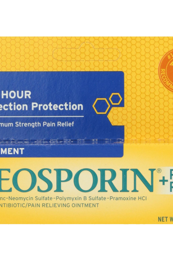 Neosporin First Aid Antibiotic Ointment Maximum Strength Pain Relief 1-Ounce