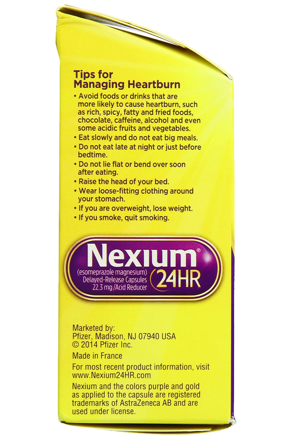 Nexium 24HR Capsules 14 Count